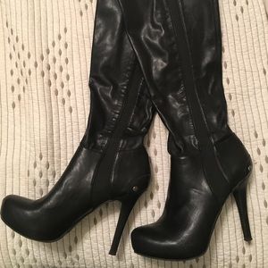 BCBG black knee high boots 7